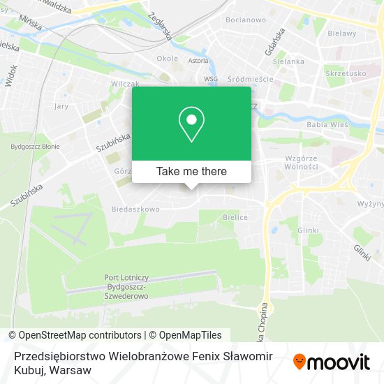 Przedsiębiorstwo Wielobranżowe Fenix Sławomir Kubuj map