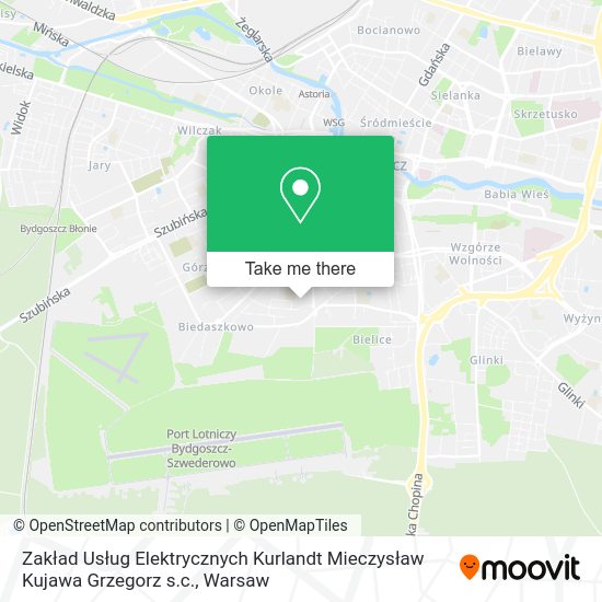 Zakład Usług Elektrycznych Kurlandt Mieczysław Kujawa Grzegorz s.c. map