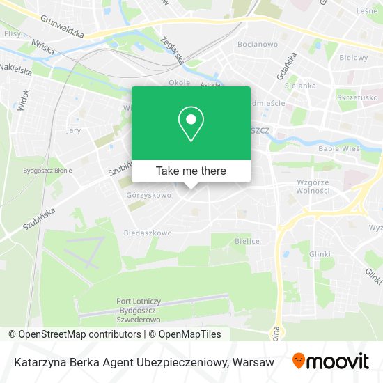 Katarzyna Berka Agent Ubezpieczeniowy map