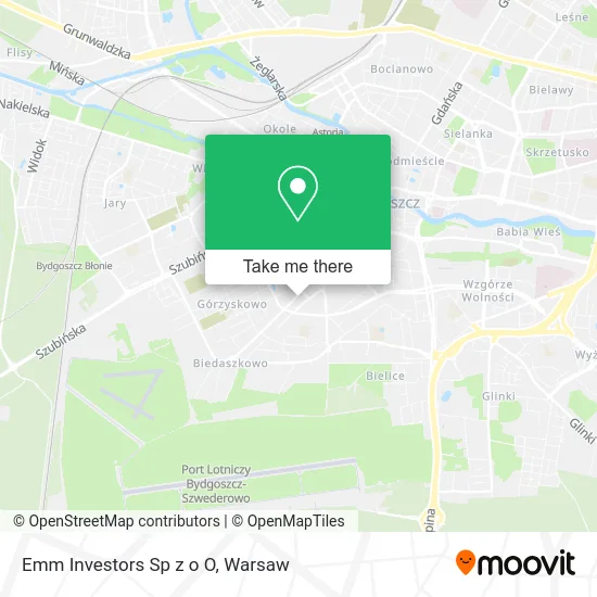 Карта Emm Investors Sp z o O