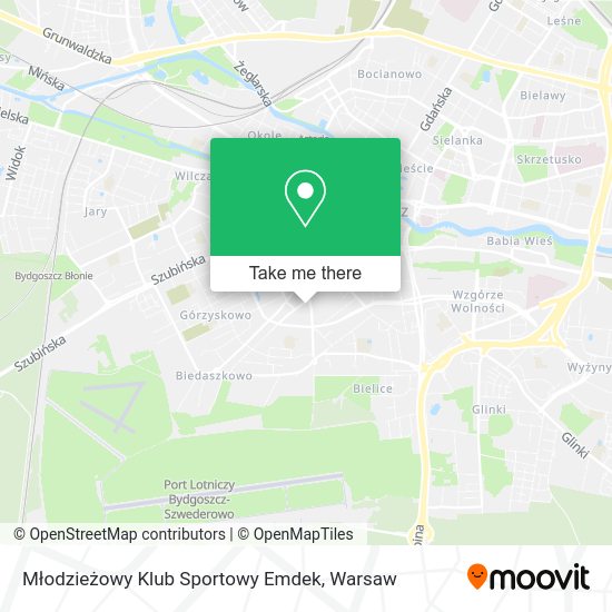 Młodzieżowy Klub Sportowy Emdek map