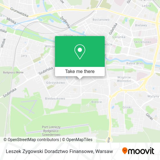 Leszek Zygowski Doradztwo Finansowe map