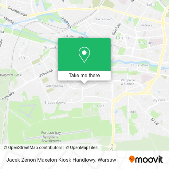 Jacek Zenon Maxelon Kiosk Handlowy map
