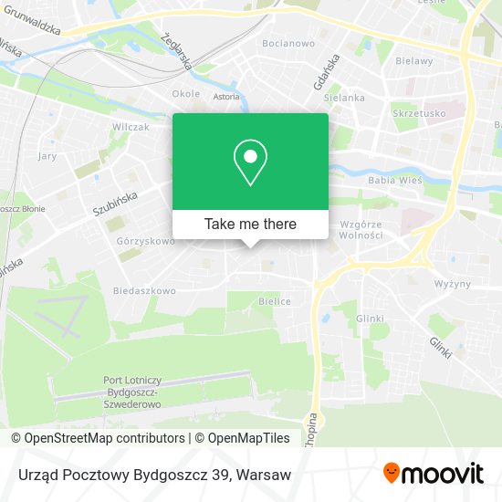 Карта Urząd Pocztowy Bydgoszcz 39