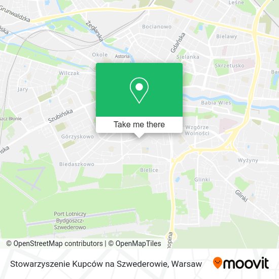 Stowarzyszenie Kupców na Szwederowie map