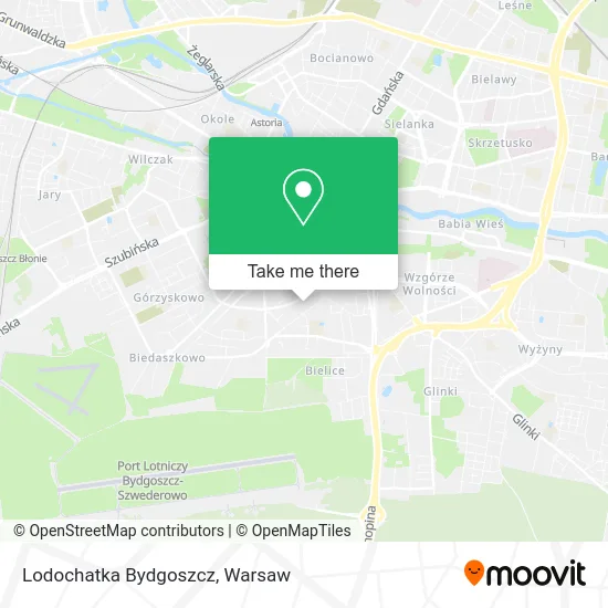 Lodochatka Bydgoszcz map