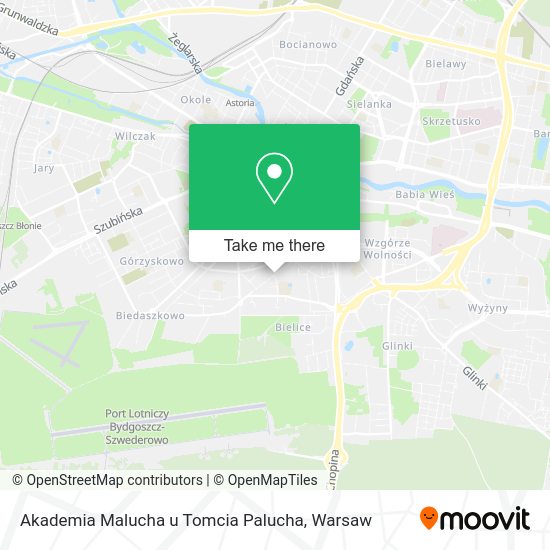 Akademia Malucha u Tomcia Palucha map