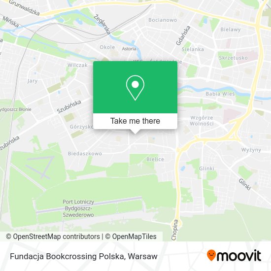 Карта Fundacja Bookcrossing Polska