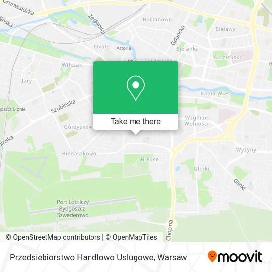 Карта Przedsiebiorstwo Handlowo Uslugowe