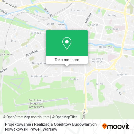 Projektowanie i Realizacja Obiektów Budowlanych Nowakowski Paweł map