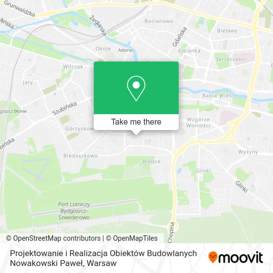 Карта Projektowanie i Realizacja Obiektów Budowlanych Nowakowski Paweł