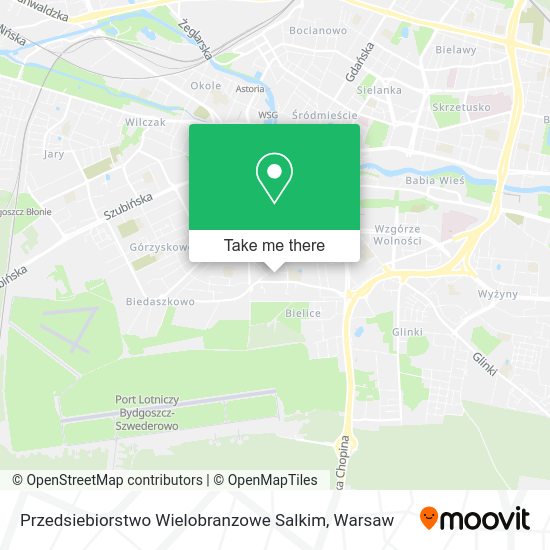 Przedsiebiorstwo Wielobranzowe Salkim map