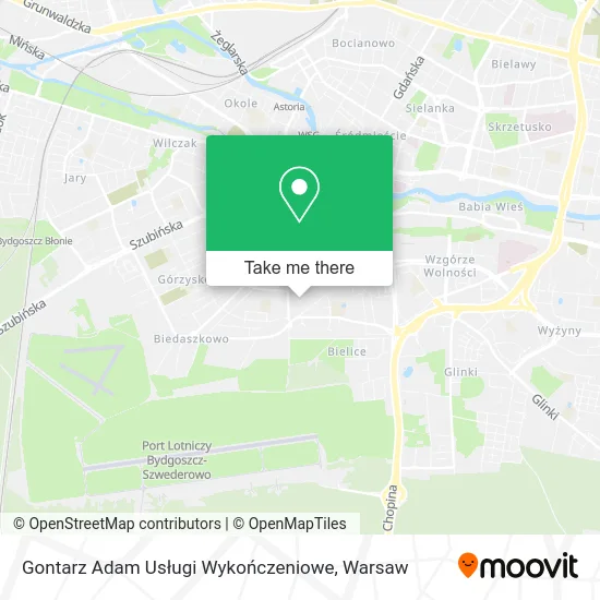 Gontarz Adam Usługi Wykończeniowe map