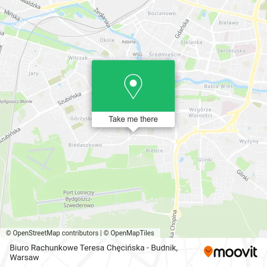 Карта Biuro Rachunkowe Teresa Chęcińska - Budnik