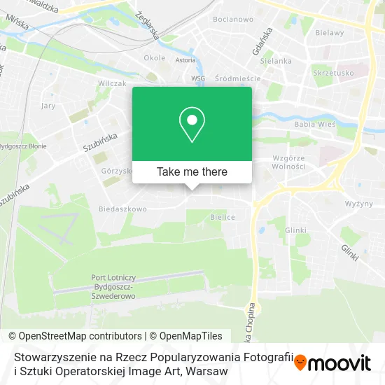 Карта Stowarzyszenie na Rzecz Popularyzowania Fotografii i Sztuki Operatorskiej Image Art