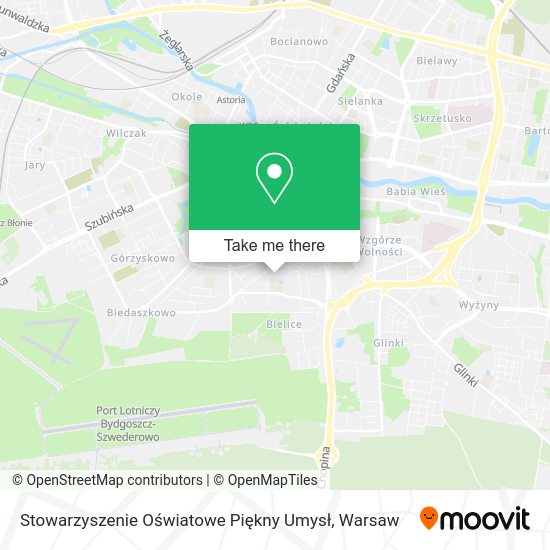 Stowarzyszenie Oświatowe Piękny Umysł map