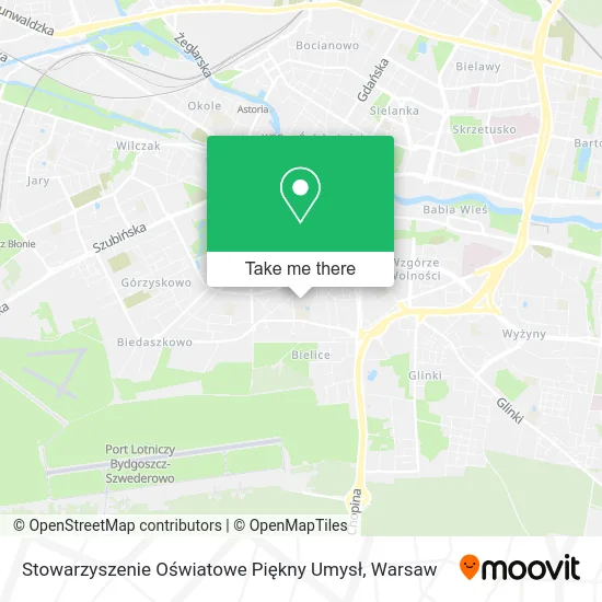 Stowarzyszenie Oświatowe Piękny Umysł map