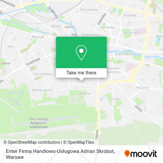 Enter Firma Handlowo-Usługowa Adrian Skrobot map