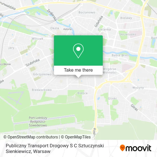 Карта Publiczny Transport Drogowy S C Sztuczynski Sienkiewicz