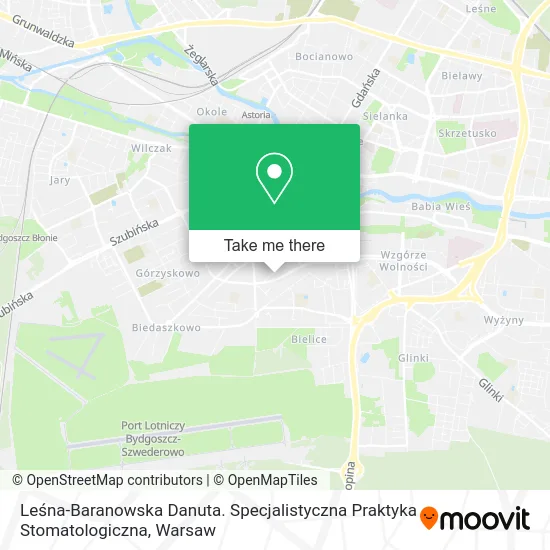 Карта Leśna-Baranowska Danuta. Specjalistyczna Praktyka Stomatologiczna