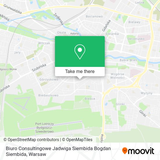 Biuro Consultingowe Jadwiga Siembida Bogdan Siembida map