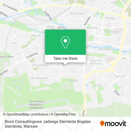 Biuro Consultingowe Jadwiga Siembida Bogdan Siembida map