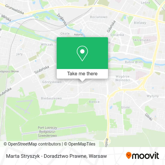 Карта Marta Stryszyk - Doradztwo Prawne