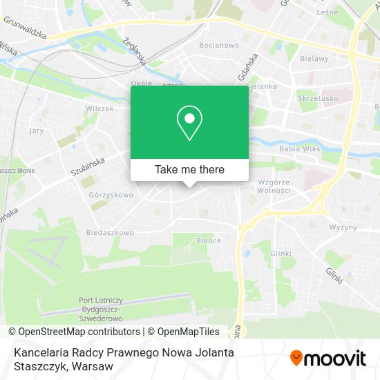 Kancelaria Radcy Prawnego Nowa Jolanta Staszczyk map