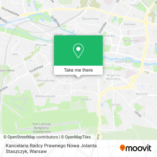 Карта Kancelaria Radcy Prawnego Nowa Jolanta Staszczyk