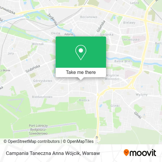 Campania Taneczna Anna Wójcik map