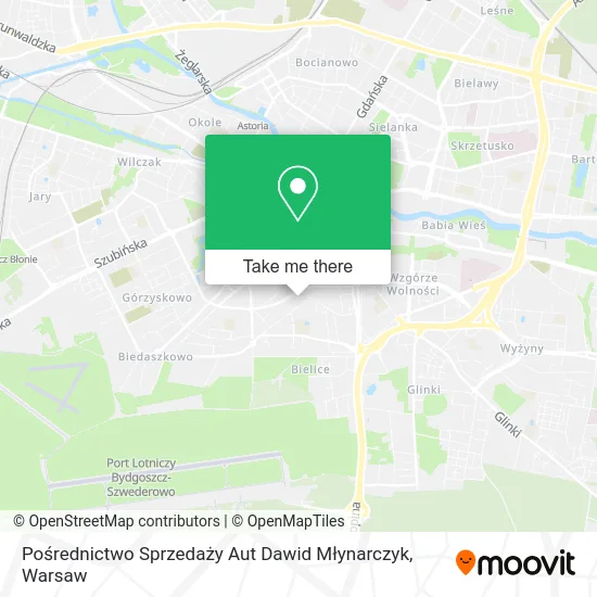 Pośrednictwo Sprzedaży Aut Dawid Młynarczyk map