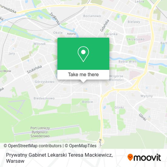 Prywatny Gabinet Lekarski Teresa Mackiewicz map