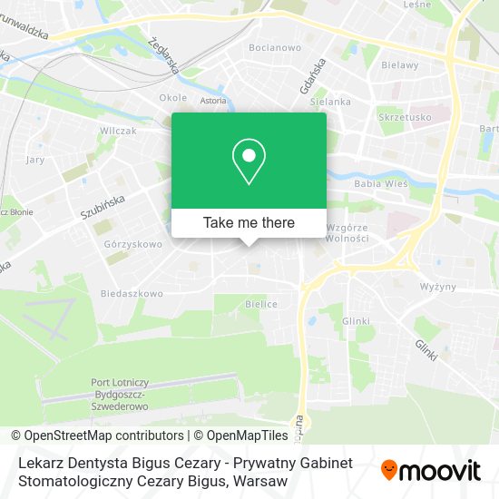 Lekarz Dentysta Bigus Cezary - Prywatny Gabinet Stomatologiczny Cezary Bigus map