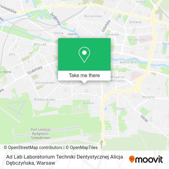 Ad Lab Laboratorium Techniki Dentystycznej Alicja Dębczyńska map