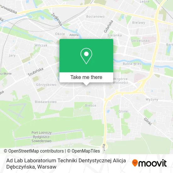 Карта Ad Lab Laboratorium Techniki Dentystycznej Alicja Dębczyńska