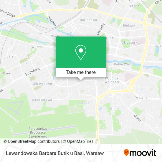 Lewandowska Barbara Butik u Basi map