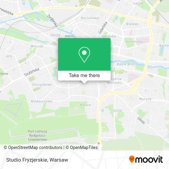 Studio Fryzjerskie map