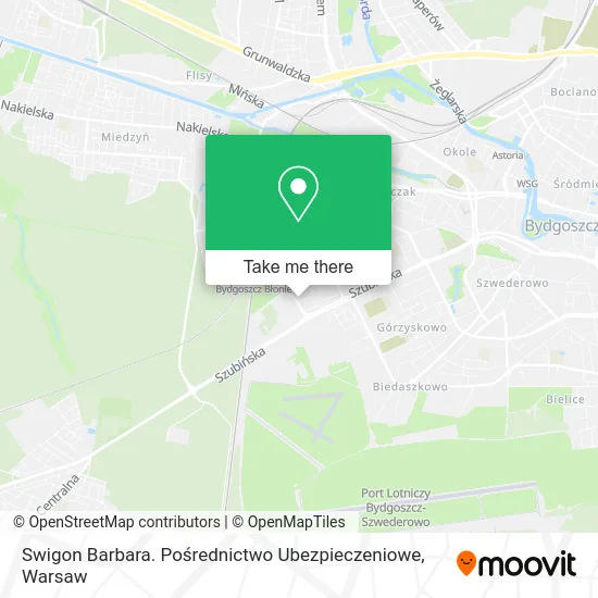 Swigon Barbara. Pośrednictwo Ubezpieczeniowe map