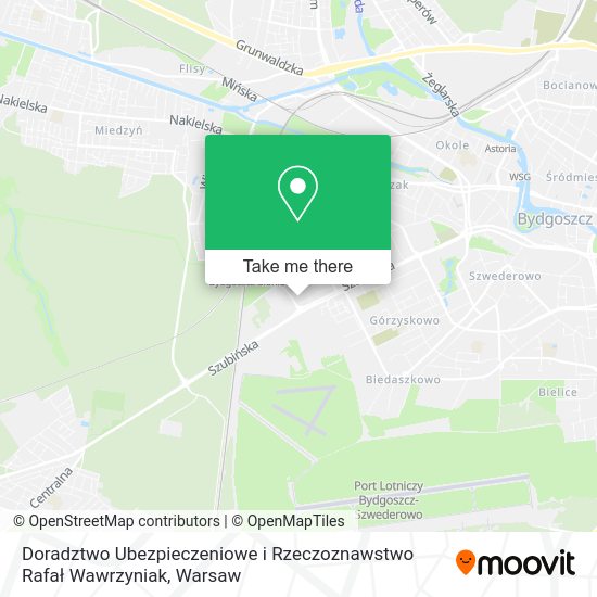 Doradztwo Ubezpieczeniowe i Rzeczoznawstwo Rafał Wawrzyniak map