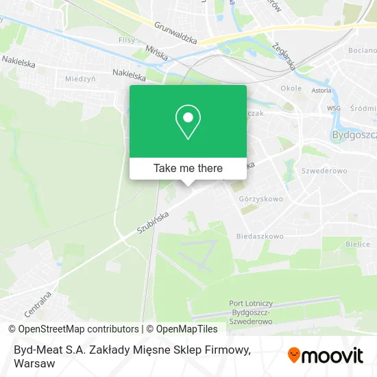 Byd-Meat S.A. Zakłady Mięsne Sklep Firmowy map