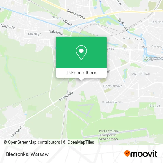 Biedronka map