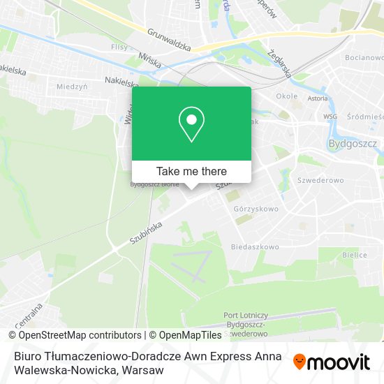 Biuro Tłumaczeniowo-Doradcze Awn Express Anna Walewska-Nowicka map