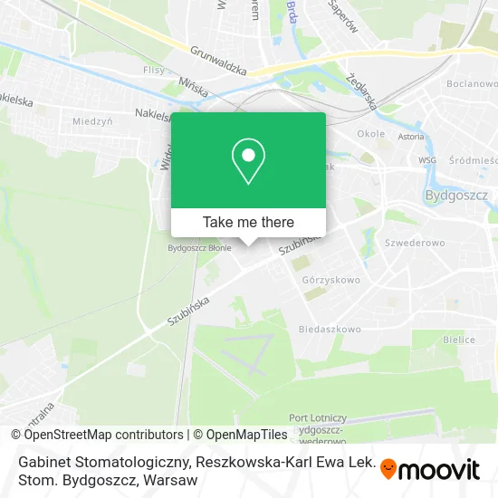 Gabinet Stomatologiczny, Reszkowska-Karl Ewa Lek. Stom. Bydgoszcz map