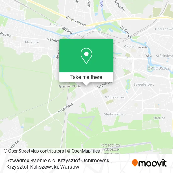 Szwadrex -Meble s.c. Krzysztof Ochimowski, Krzysztof Kaliszewski map