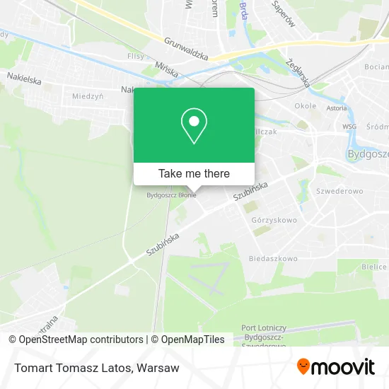 Tomart Tomasz Latos map