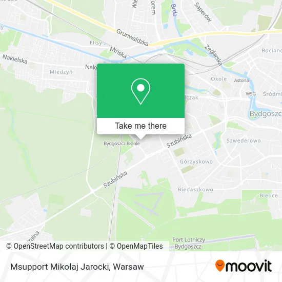 Msupport Mikołaj Jarocki map