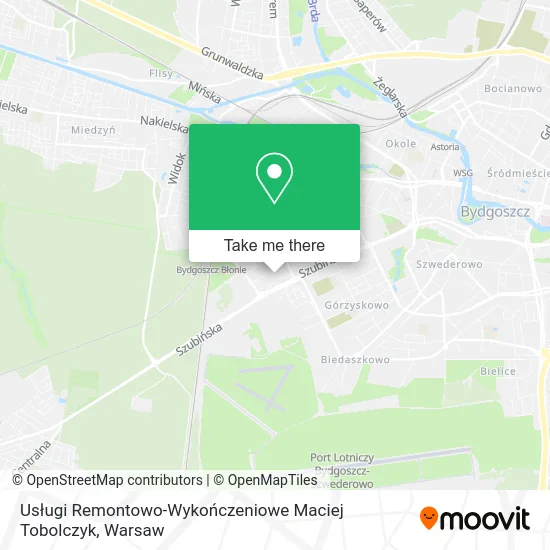 Usługi Remontowo-Wykończeniowe Maciej Tobolczyk map