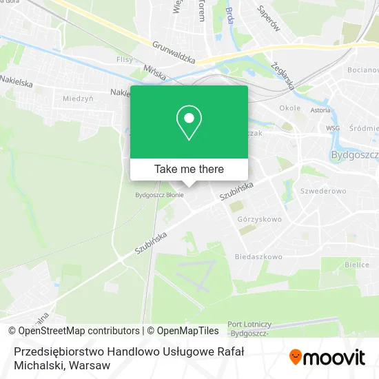 Карта Przedsiębiorstwo Handlowo Usługowe Rafał Michalski