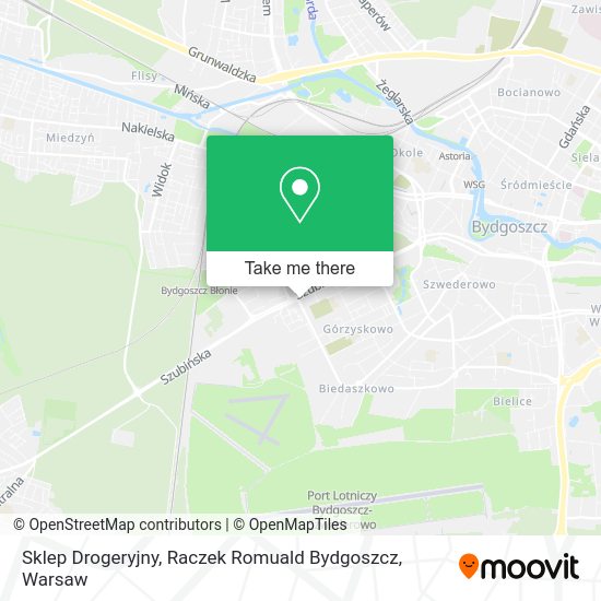 Sklep Drogeryjny, Raczek Romuald Bydgoszcz map