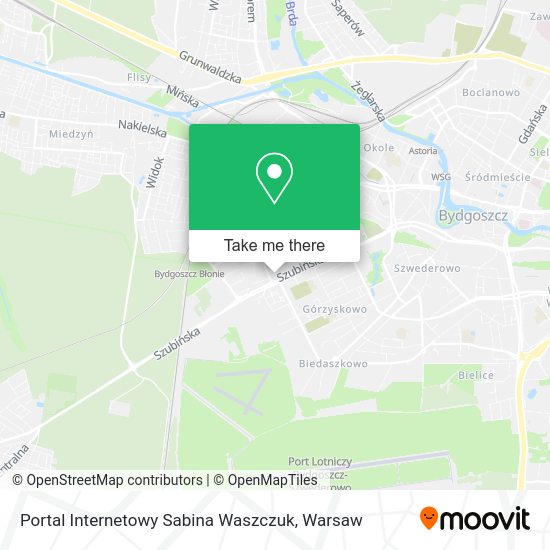 Portal Internetowy Sabina Waszczuk map